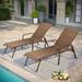 Pellebant 2PCS Outdoor Adjustable Patio Chaise Lounge Chairs