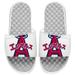 Men's ISlide White Los Angeles Angels Katakana Logo Slide Sandals