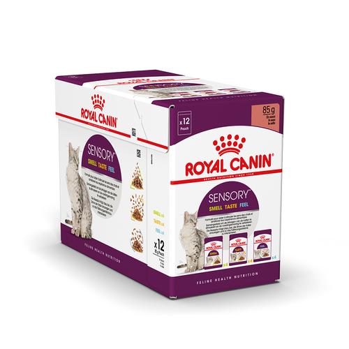 24x 85g Royal Canin Sensory Multipack in Soße Katzenfutter nass