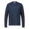 Musto Men's Marina Long-sleeve Logo T-shirt Navy XXL