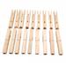 Handy Housewares 18-Piece Large 3.75" Long Wooden Clothespins, Great Wood Spring Clips for Everyday Clothes Hanging,...