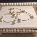 Kate Spade Jewelry | Kate Spade Bangle Bracelets | Color: Gold/White | Size: Os