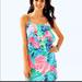 Lilly Pulitzer Dresses | Euc Lilly Pulitzer Beach Please Lexi Bounce Dress | Color: Blue/Pink | Size: Xs