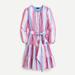 J. Crew Dresses | J.Crew Petite Belted Button Up Dress | Color: Pink/Purple | Size: S