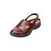 Extra Wide Width Women's The Mariam Sling by Comfortview in Dark Berry (Size 9 WW)