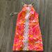 Lilly Pulitzer Dresses | Beautiful Lilly Pulitzer Dress! | Color: Orange/Pink | Size: 00
