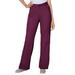 Plus Size Women's Perfect Relaxed Cotton Jean by Woman Within in Deep Claret (Size 40 T)