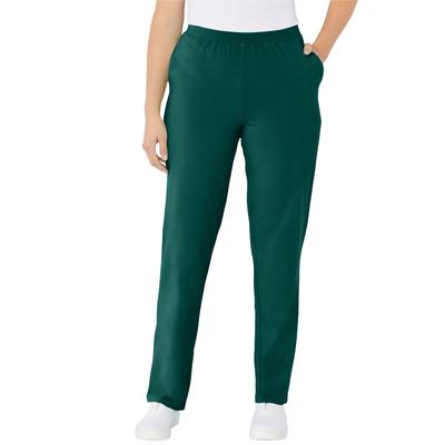 Plus Size Women's Suprema Pant by Catherines in Emerald Green (Size 4X)