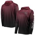 Men's Columbia PFG Garnet South Carolina Gamecocks Terminal Tackle Omni-Shade UPF 50 Long Sleeve Hooded Top