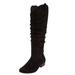 Women's The Roderick Wide Calf Boot by Comfortview in Black (Size 7 1/2 M)