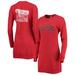 Women's Gameday Couture Crimson Oklahoma Sooners 2-Hit Sweatshirt Mini Dress