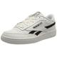 Reebok Herren Club C Revenge Mu Sneaker, white/white/black, 34 EU