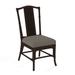 Braxton Culler Drury Lane Slat Back Side Dining Chair Upholstered/Wicker/Rattan in Brown | 39 H x 19 W x 25 D in | Wayfair 1977-028/0863-84/JAVA