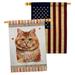 Breeze Decor American Curl 2-Sided Polyester 40 x 28 in. House Flag | 40 H x 28 W in | Wayfair BD-PT-HP-110175-IP-BOAA-D-US20-BD