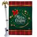Ornament Collection 2-Sided Polyester 40 x 28 in. Flag Set in Green/Red | 40 H x 28 W in | Wayfair OC-XM-HS-192269-IP-BO-02-D-US20-OC