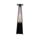 Living Source International Pyramid Mocha Commercial Grade Standing Propane Patio Heater in Black | 90 H x 20 W x 20 D in | Wayfair CM-7004