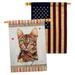 Breeze Decor American Curl 2-Sided Polyester 40 x 28 in. House Flag | 40 H x 28 W in | Wayfair BD-PT-HP-110151-IP-BOAA-D-US20-BD