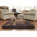 FurHaven Ultra Plush Deluxe Ortho Pet Bed Pillow Metal in Brown | 5 H x 53 W x 40 D in | Wayfair 42635085