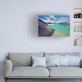 Highland Dunes Beach 9 by Dennis Frates - Wrapped Canvas Photograph Canvas in Blue/Green/Indigo | 12 H x 19 W x 2 D in | Wayfair