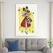 The Holiday Aisle® Vintage Christmas II by Grace Popp - Wrapped Canvas Print Metal in Red/Yellow | 48 H x 32 W x 1.25 D in | Wayfair