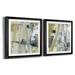 Wexford Home Alder Creek I - 2 Piece Picture Frame Print Set Paper, Solid Wood in Brown/Gray | 30.5 H x 61 W x 1.5 D in | Wayfair PF016-S3398-2S