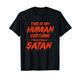 Halloween Teufel Satan Kürbis Hexe Geister Gruselig Gespenst T-Shirt