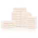 Superior Rayon from Bamboo and Cotton 18-Piece Towel Set (6 Bath, 6 Hand, 6 Face Towels)