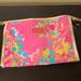 Lilly Pulitzer Bags | Lily Pulitzer Este Lauder Make Up Bag Clutch | Color: Pink/Yellow | Size: Os