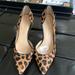 Jessica Simpson Shoes | Animal Print Pumps | Color: Black/Brown | Size: 9.5