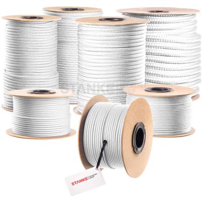 Polypropylen Seil geflochten pp Seil Polypropylenseil weiss Festmacher Flechtleine Tauwerk Tau Image