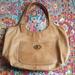 Coach Bags | Euc Tan Leather Coach Tote Bag | Color: Tan | Size: 11.5 In Tall X 14 In Wide X 5 In Deep