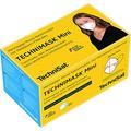 TechniSat TECHNIMASK Mini – Community-Maske für kleine, schmale Gesichter (Mund- und Nasen-Bedeckung, mehrlagige Maske aus hochwertigem Vlies, Made in Germany) 50 Stück – Farbe weiß