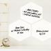 Symple Stuff Dry Erase Hexagon Wall Decal Vinyl in White | 12.75 H x 12.75 W in | Wayfair 31E0882483074D9E87B0FD4A1CE147B9