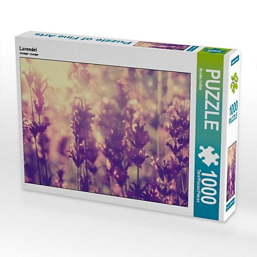 Puzzle CALVENDO Puzzle Lavendel - 1000 Teile Foto-Puzzle glückliche Stunden Kinder