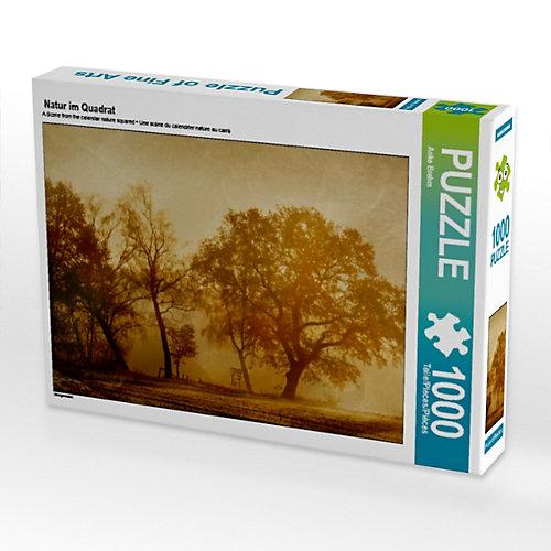 Puzzle CALVENDO Puzzle Natur im Quadrat - 1000 Teile Foto-Puzzle glückliche Stunden Kinder