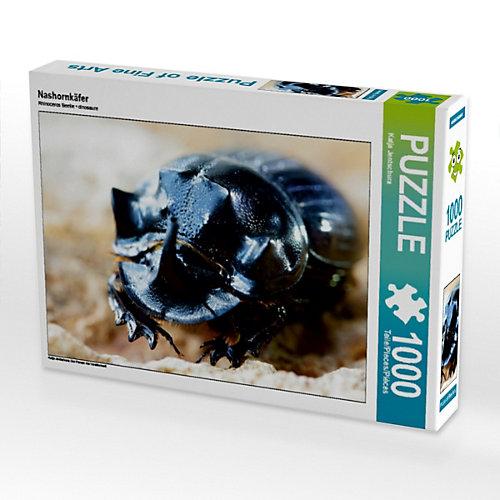 Puzzle CALVENDO Puzzle Nashornkäfer - 1000 Teile Foto-Puzzle glückliche Stunden Kinder