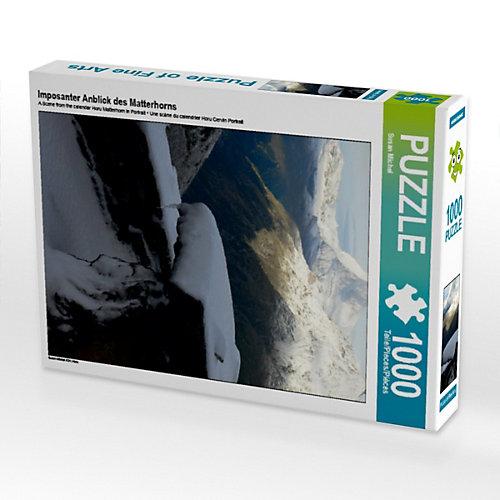 Puzzle Imposanter Anblick des Matterhorns Foto-Puzzle Bild von Susan Michel Puzzle