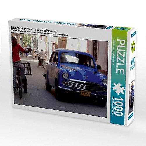 Puzzle CALVENDO Puzzle Ein britischer Vauxhall Velox in Havanna - 1000 Teile Foto-Puzzle glückliche Stunden Kinder