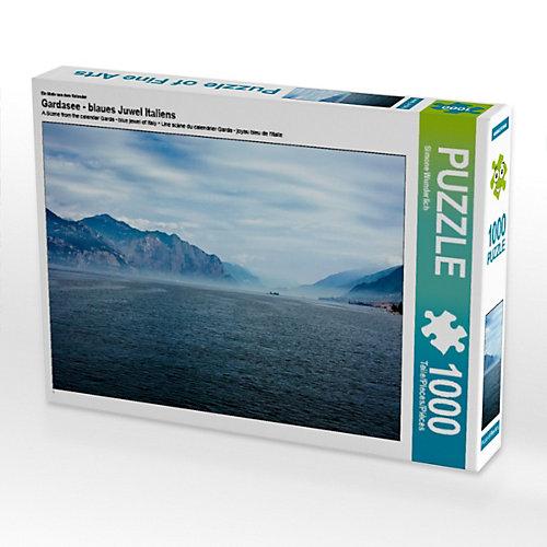 Puzzle CALVENDO Puzzle Gardasee - blaues Juwel Italiens - 1000 Teile Foto-Puzzle glückliche Stunden Kinder