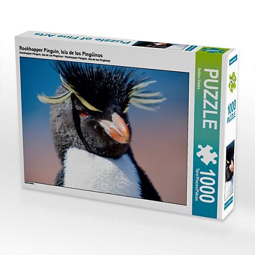 Puzzle Rockhopper Pinguin, Isla de los Pingüinos Foto-Puzzle Bild von Sabine Reuke Puzzle