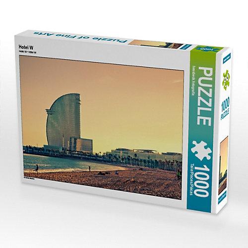 Puzzle CALVENDO Puzzle Hotel W - 1000 Teile Foto-Puzzle glückliche Stunden Kinder