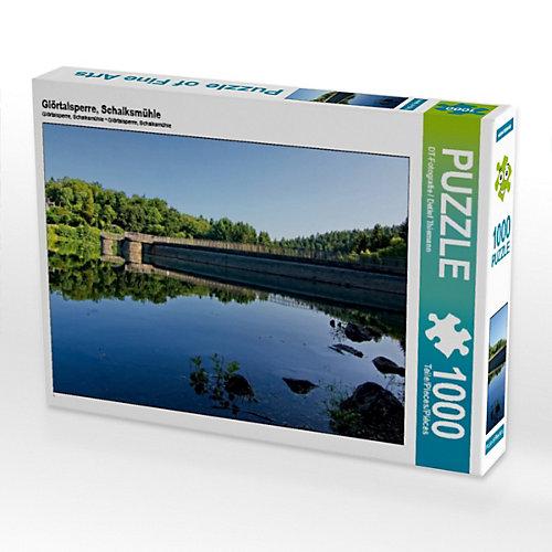 Puzzle CALVENDO Puzzle Glörtalsperre, Schalksmühle - 1000 Teile Foto-Puzzle glückliche Stunden Kinder
