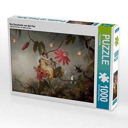 Puzzle CALVENDO Puzzle Ein Geschenk von der Fee - 1000 Teile Foto-Puzzle glückliche Stunden Kinder