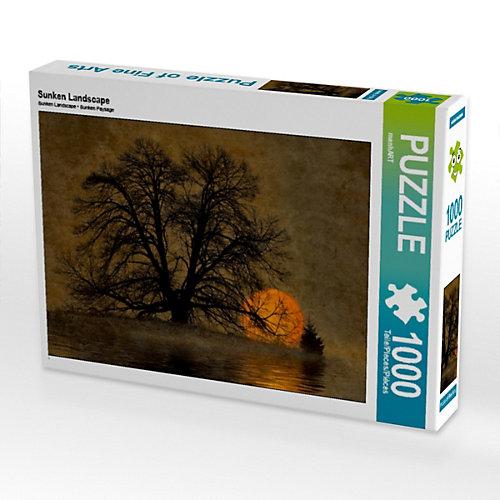 Puzzle CALVENDO Puzzle Sunken Landscape - 1000 Teile Foto-Puzzle glückliche Stunden Kinder