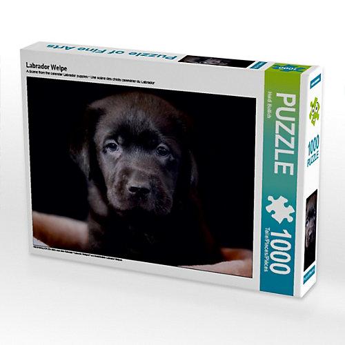 Puzzle CALVENDO Puzzle Labrador Welpe - 1000 Teile Foto-Puzzle glückliche Stunden Kinder