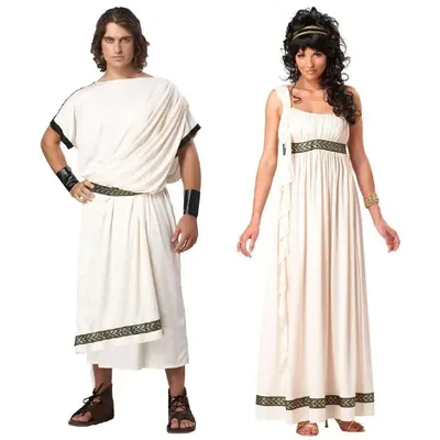 Prairie Greek Myenson Olympus Cosplay Costume Z192.Hera Dam fur s Toga God God Goddess