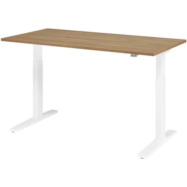 HAMMERBACHER Schreibtisch »Upper Desk« 160 cm breit und elektrisch höhenverstellbar bis 120 c braun, 160x120x80 cm Image