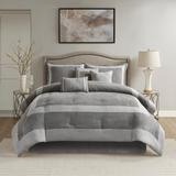 Madison Park William 7 Piece Microsuede Comforter Set