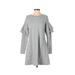 ABound Casual Dress - Sweater Dress: Gray Dresses - Women's Size X-Small