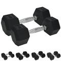 Urban Fitness PRO Hex Dumbbell - Rubber Coated (Pair)